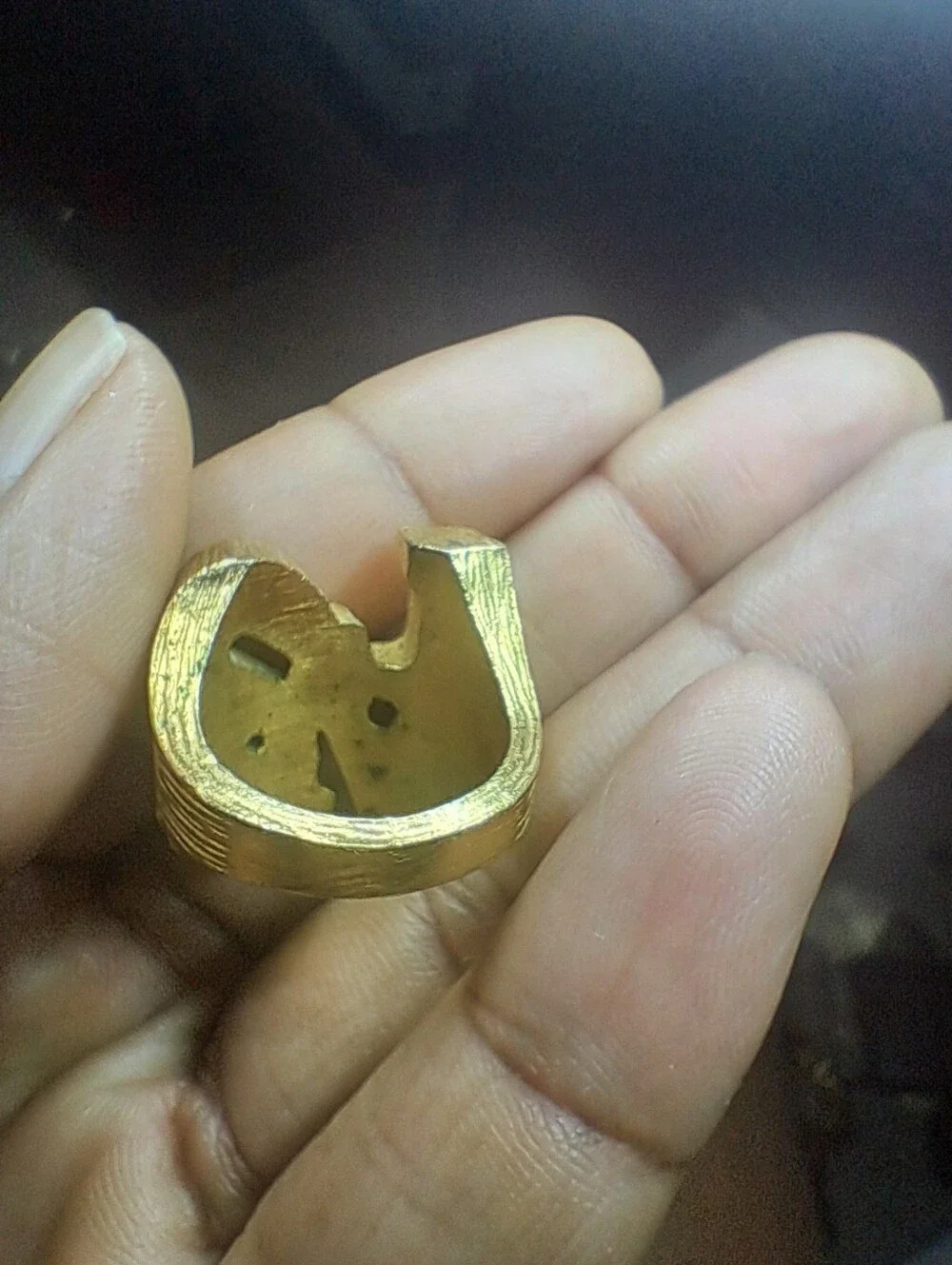 Vintage 1970 Robert Indiana x Charles Revson Pop Art LOVE Ring